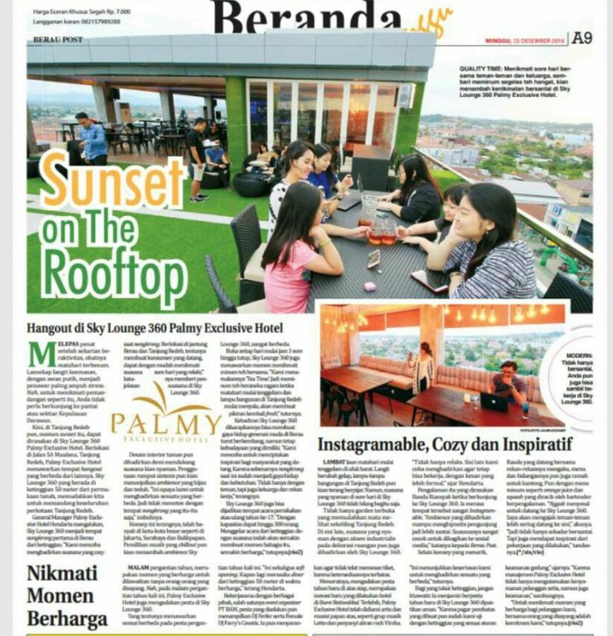 棕榈独家酒店 Tanjung Redep 外观 照片